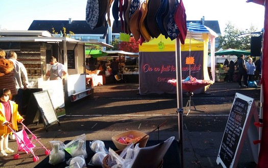 Stands au Marche de Vertou