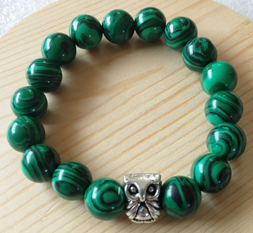 bracelet artisanat pierre fine sur mesure