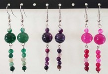 Nos créations boucles d'oreilles pierres fines naturelles nos creations boucles d'oreilles pierres fines naturelles