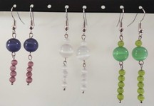 Nos créations boucles d'oreilles pierres fines naturelles nos creations boucles d'oreilles pierres fines naturelles