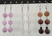 Nos créations boucles d'oreilles pierres fines naturelles nos creations boucles d'oreilles pierres fines naturelles