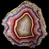 Tranche Pierre d'Agate Bijoux pierre agate