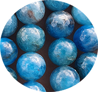 Perle pierre Apatite pierre-fine-apatite