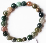 composition bracelet et collier en Perle Pierre de Jade pierre jade