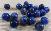 Perle Pierre Jaspe bleu marine pierre unakite