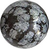 Pierre perle Obsidienne perle pierre fine Obsidienne