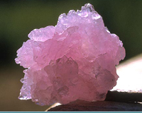 bracelet et collier en Perle Pierre de quartz rose pierre quartz rose